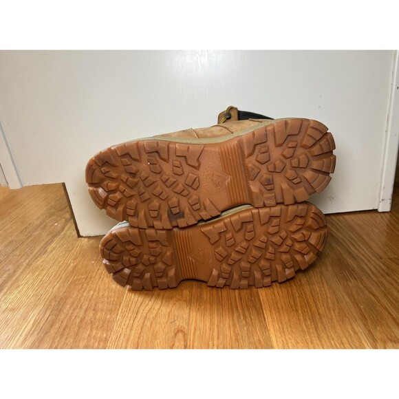 Herman Survivors Boots Mens Size 6W Brown Leather Waterproof Safety Toe Work - Picture 9 of 12